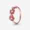 Studded Flower (Rose Gold)